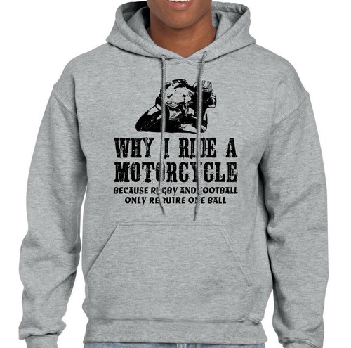 Why ride motorcycle - i, a